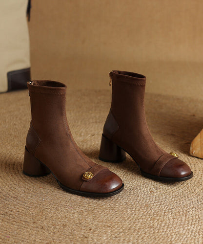 Chic Orthopedic Boots with Unique Design