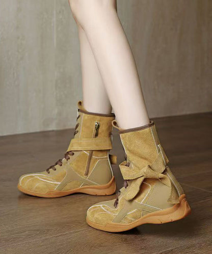 Classic Orthopedic Boots with Timeless Style