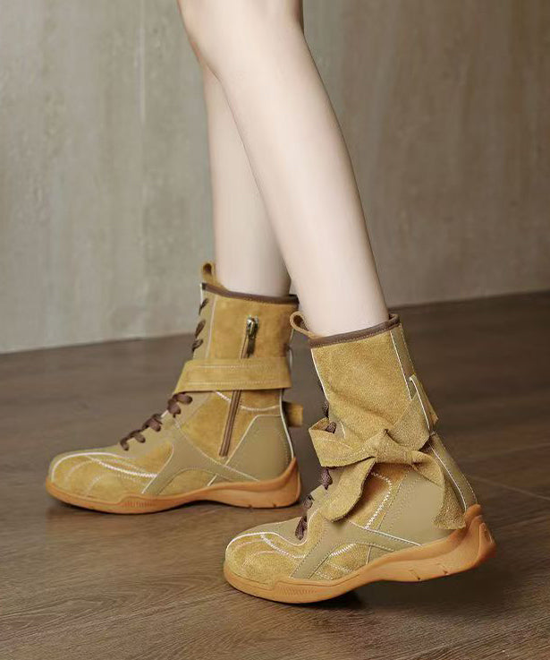 Classic Orthopedic Boots with Timeless Style