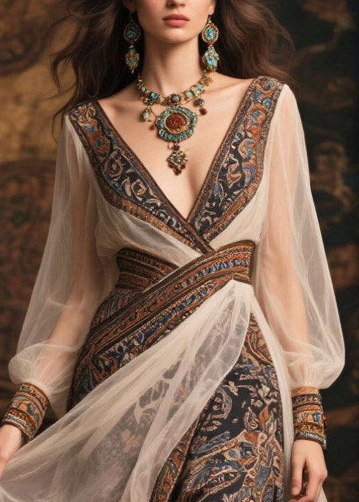 A Vintage Style Dress with Delicate Timeless Details