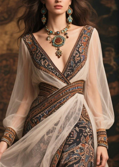 A Vintage Style Dress with Delicate Timeless Details