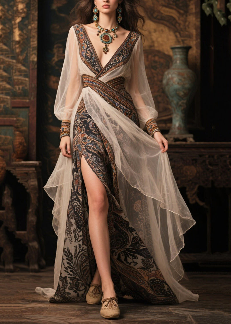 A Vintage Style Dress with Delicate Timeless Details