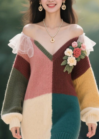 Vintage Inspired Sweater with a Contemporary Edge