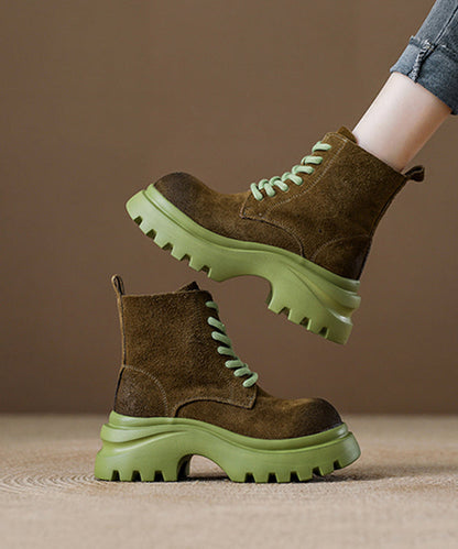 Vintage Inspired Orthopedic Boots
