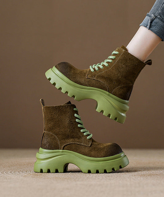 Vintage Inspired Orthopedic Boots