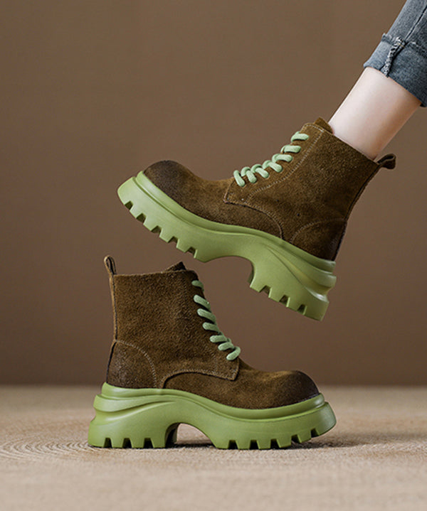 Vintage Inspired Orthopedic Boots