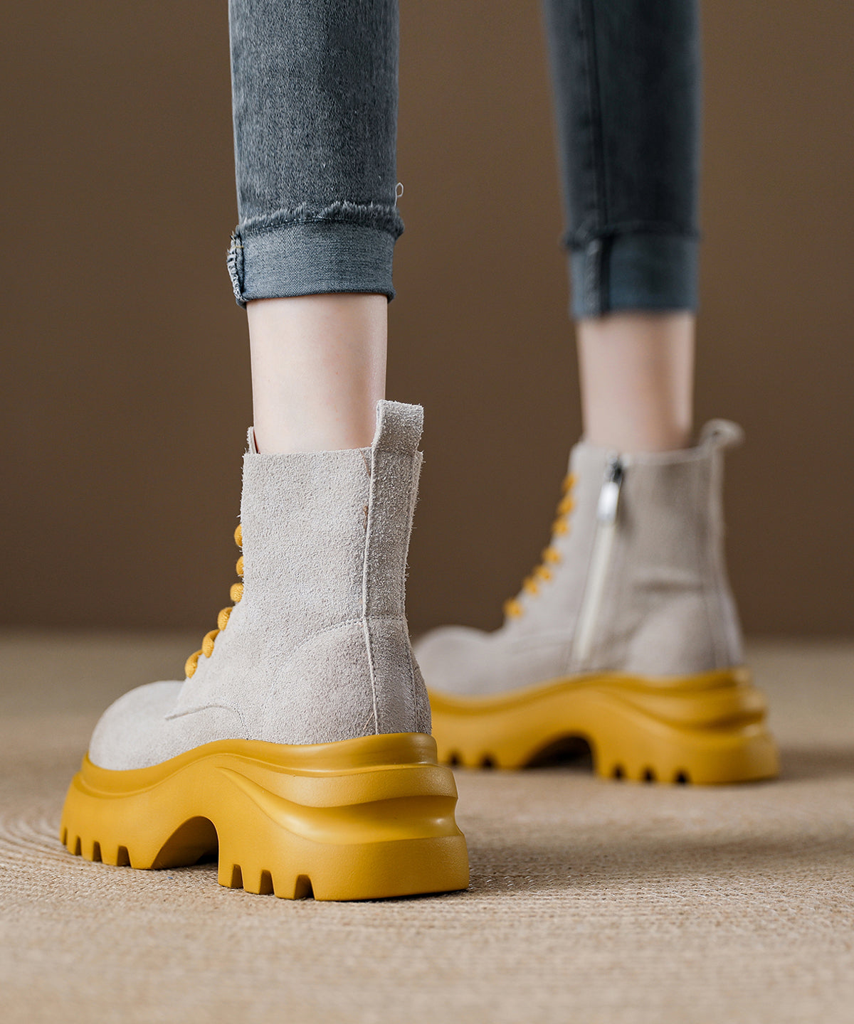 Vintage Inspired Orthopedic Boots