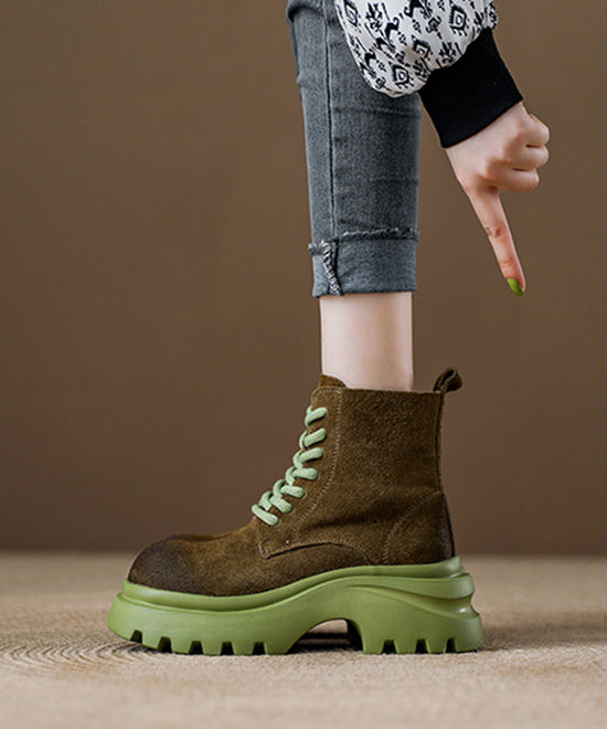 Vintage Inspired Orthopedic Boots