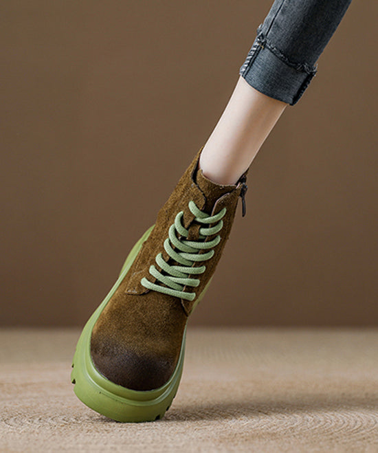 Vintage Inspired Orthopedic Boots