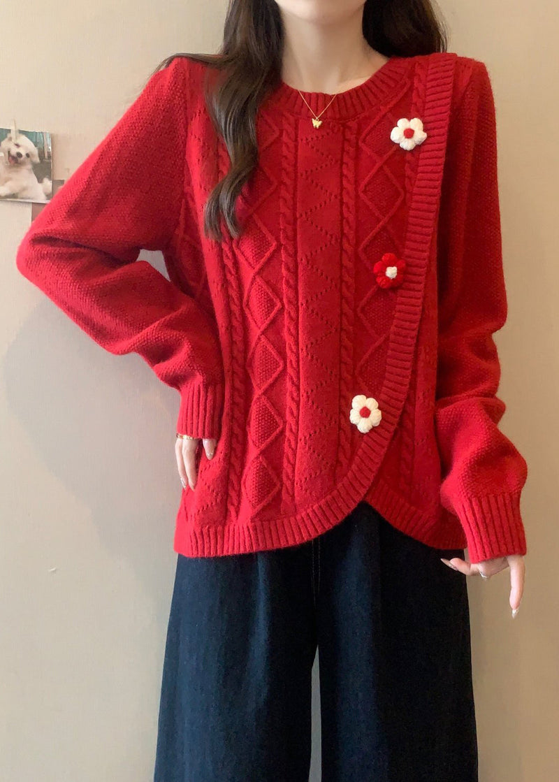 Classic Vintage Sweater with a Flattering Fit
