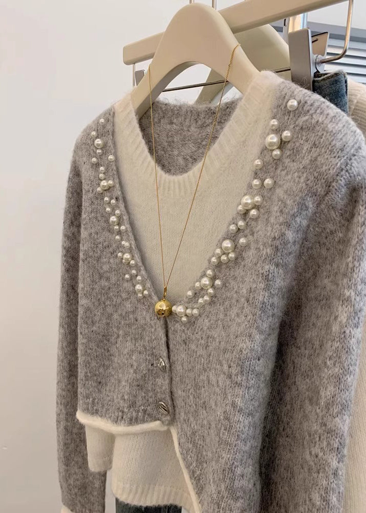 Vintage Inspired Sweater with a Contemporary Edge
