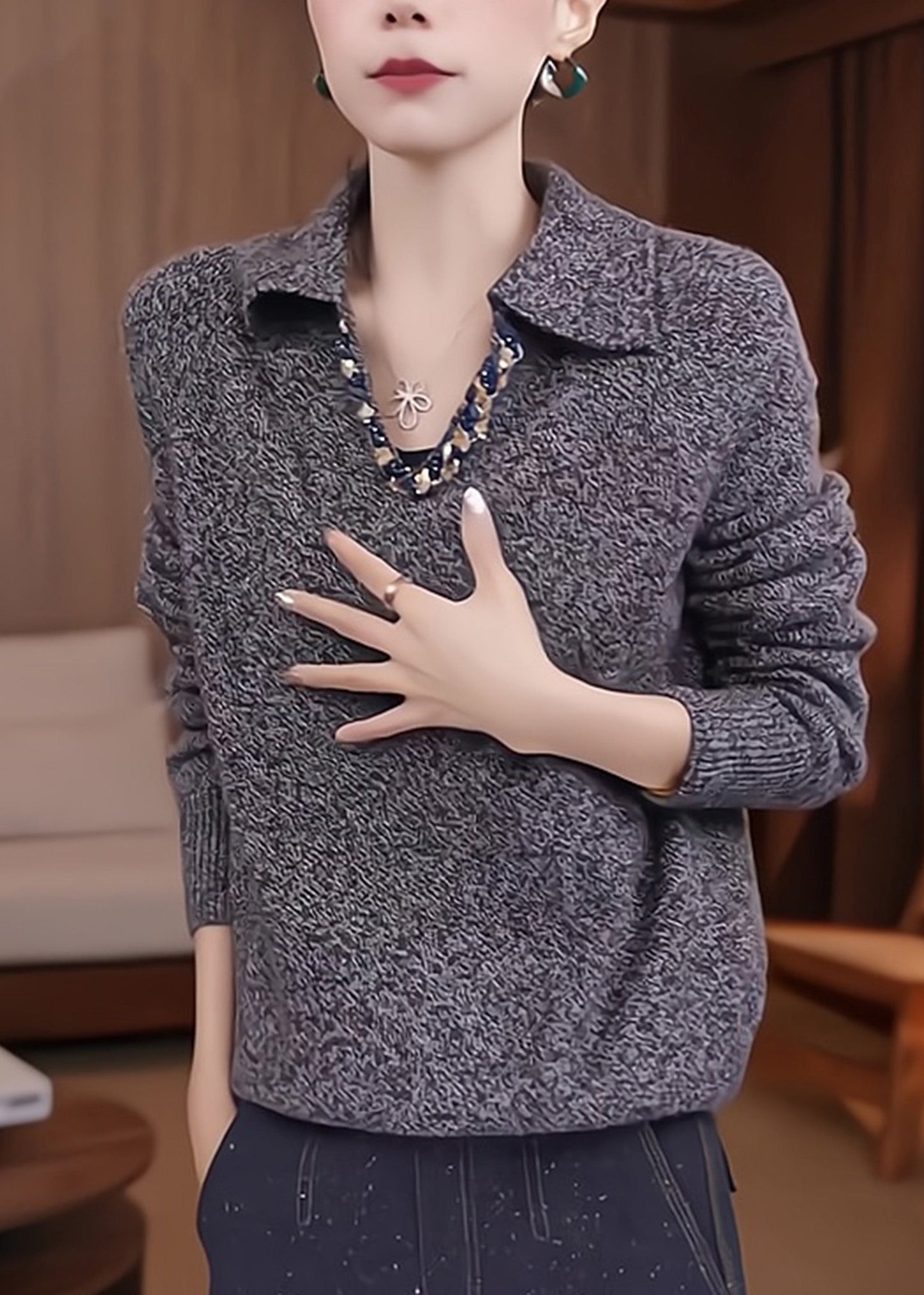 Elegantly Styled Sweater for Everyday Wear