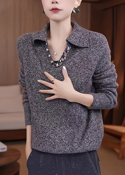 Vintage Inspired Sweater with a Contemporary Edge