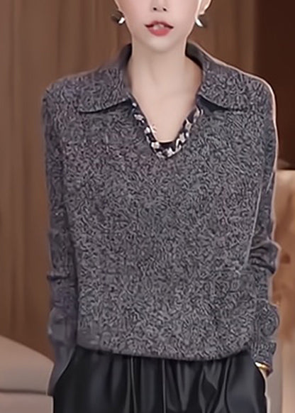 Vintage Inspired Sweater with a Contemporary Edge