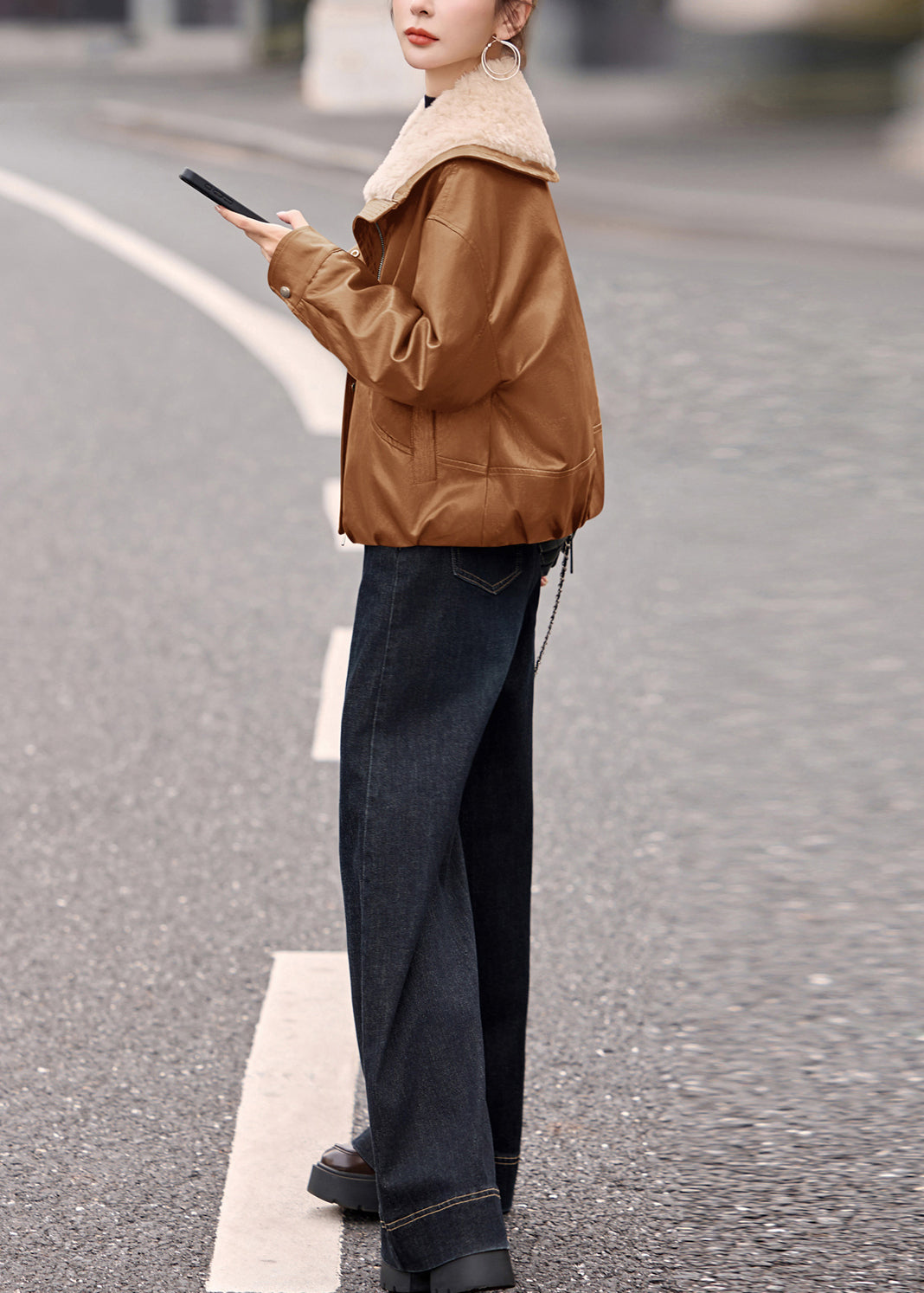 A Vintage Style Coat with Delicate Timeless Details