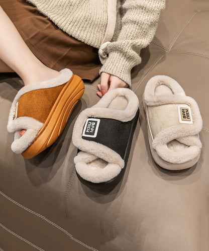 Classic Orthopedic Slippers with Timeless Style