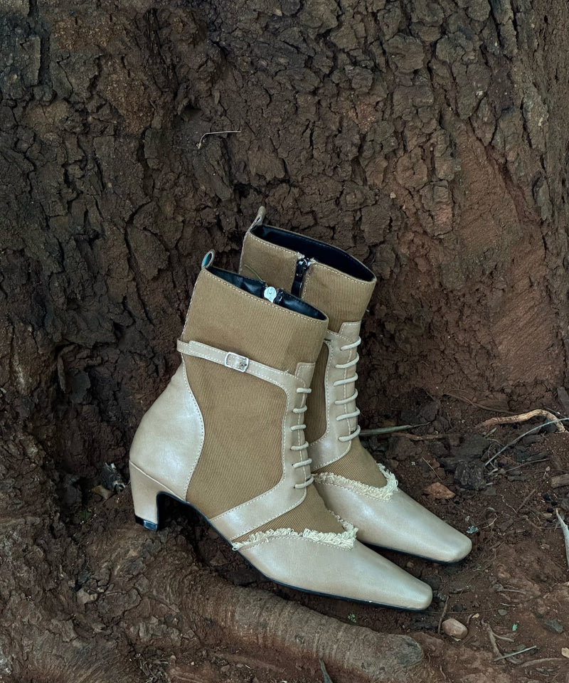 Vintage Inspired Orthopedic Boots