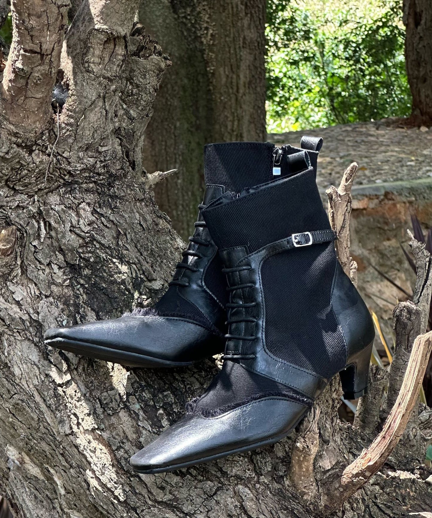 Vintage Inspired Orthopedic Boots