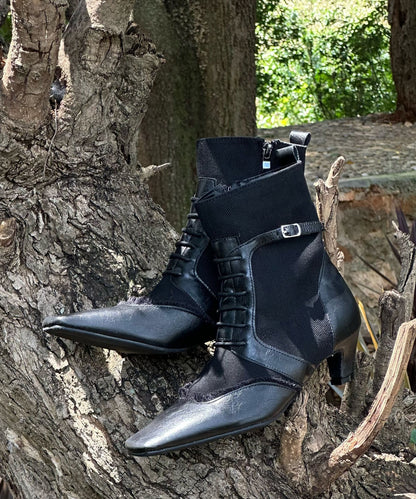 Vintage Inspired Orthopedic Boots