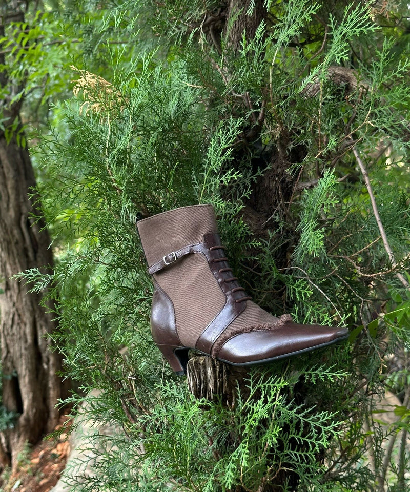 Vintage Inspired Orthopedic Boots