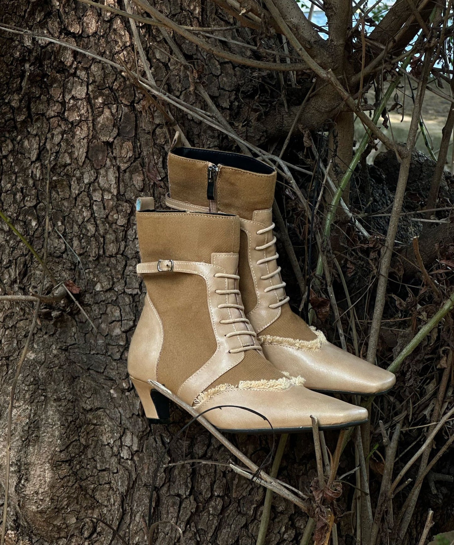 Vintage Inspired Orthopedic Boots