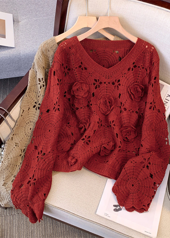 A Vintage Style Sweater with Delicate Timeless Details
