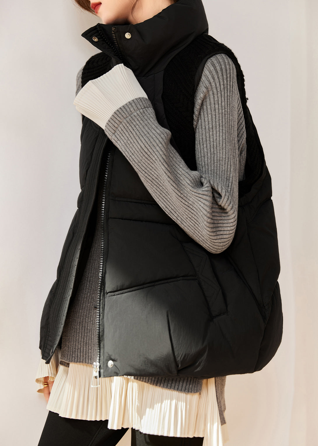 Well Tailored Garment with a Graceful Silhouette