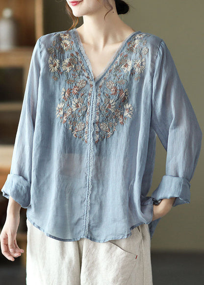 Vintage Inspired Blouse with a Contemporary Edge