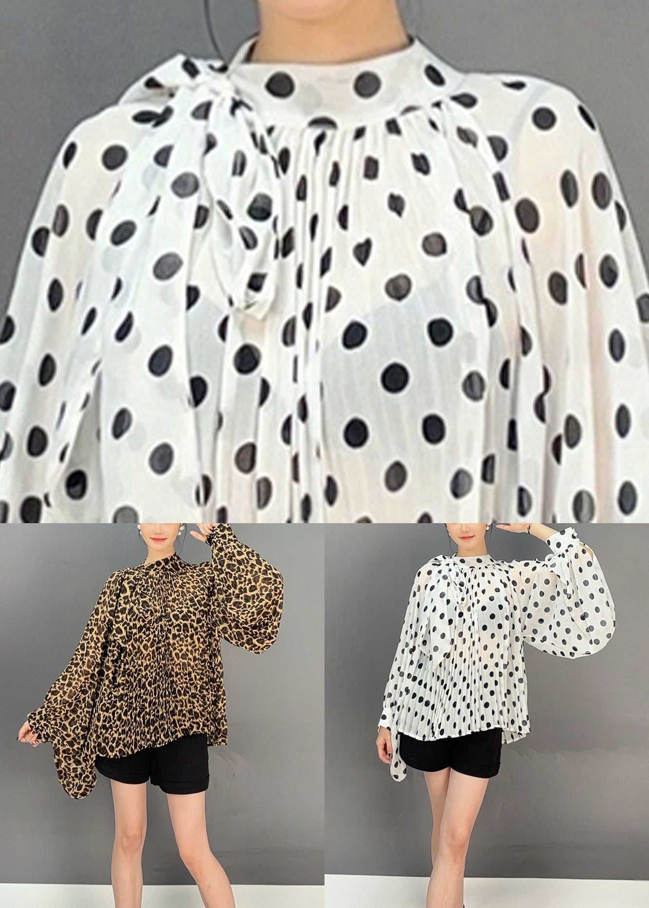 Well Tailored Blouse with a Graceful Silhouette