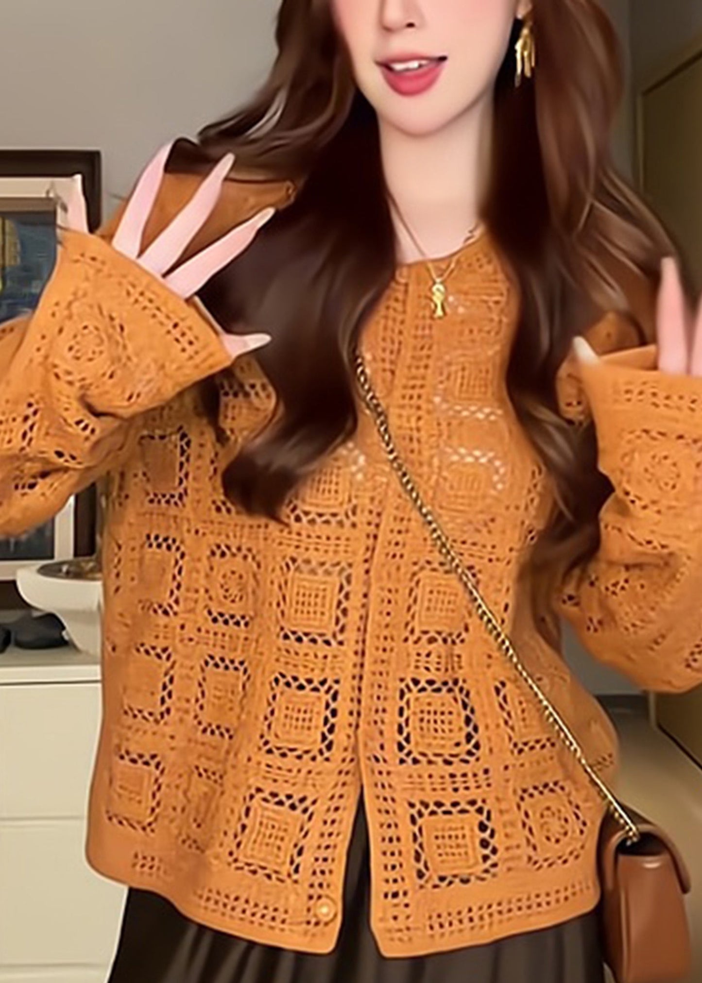 Vintage Inspired Cardigan with a Contemporary Edge