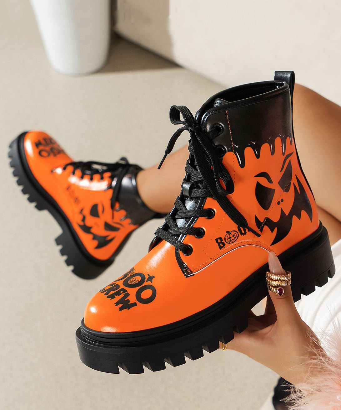 Chic Orthopedic Boots with Unique Design