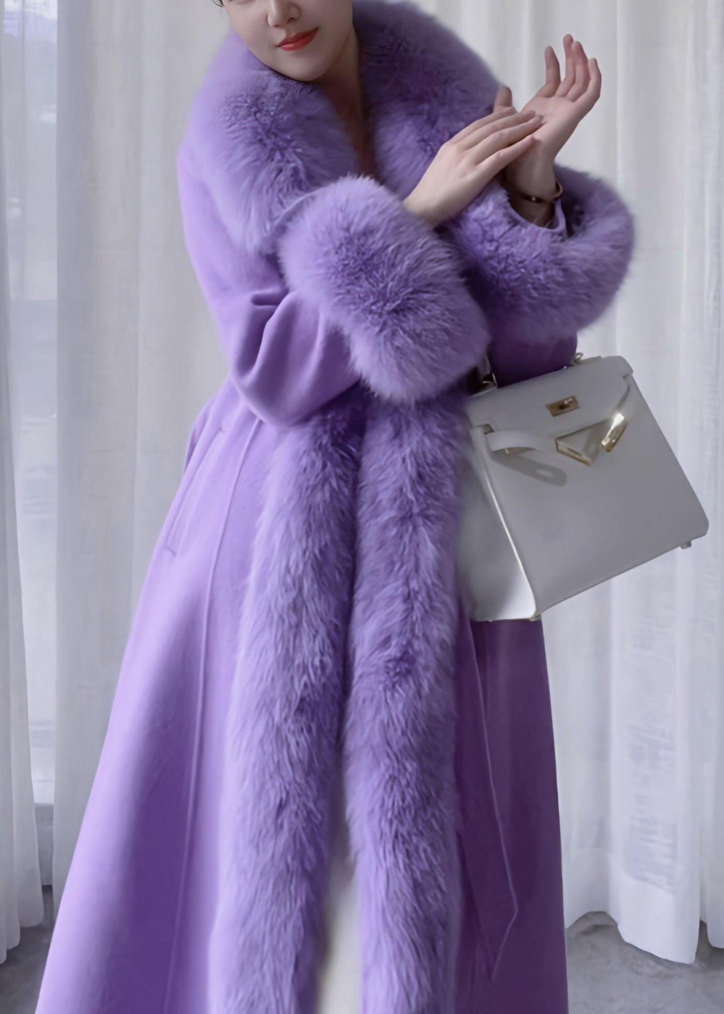Gracefully Styled Coat for Any Occasion