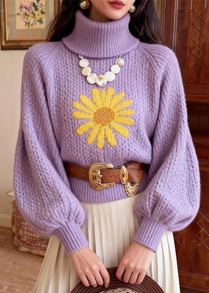 A Vintage Style Sweater with Delicate Timeless Details