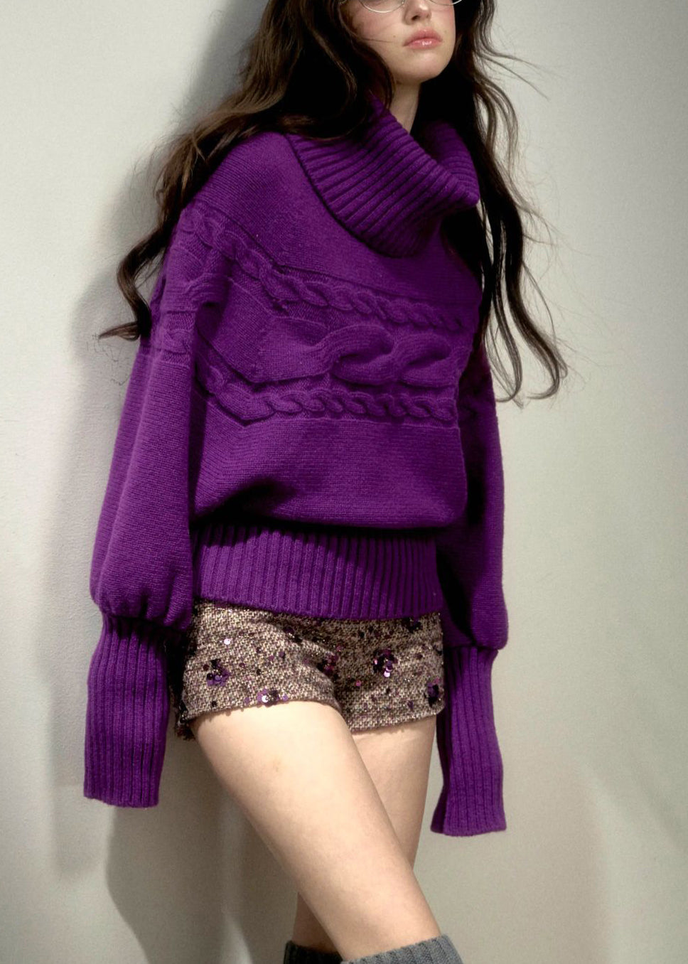 Vintage Inspired Sweater with a Contemporary Edge