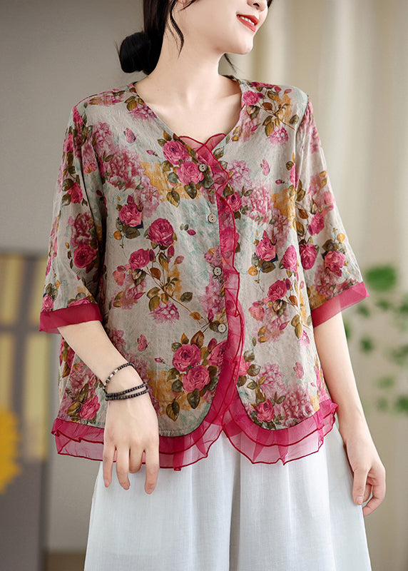 A Vintage Style Shirt with Delicate Timeless Details