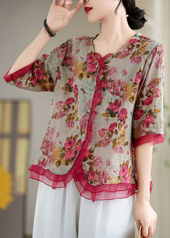 A Vintage Style Shirt with Delicate Timeless Details