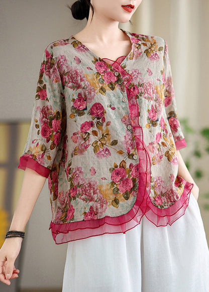 A Vintage Style Shirt with Delicate Timeless Details