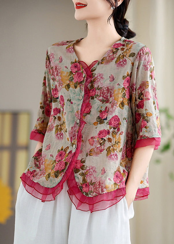 A Vintage Style Shirt with Delicate Timeless Details