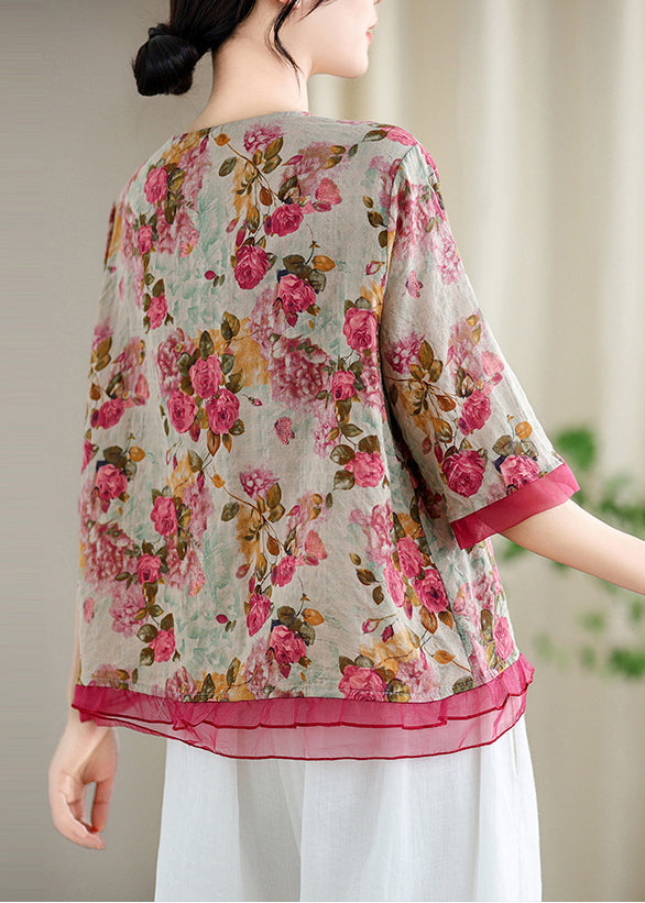 A Vintage Style Shirt with Delicate Timeless Details