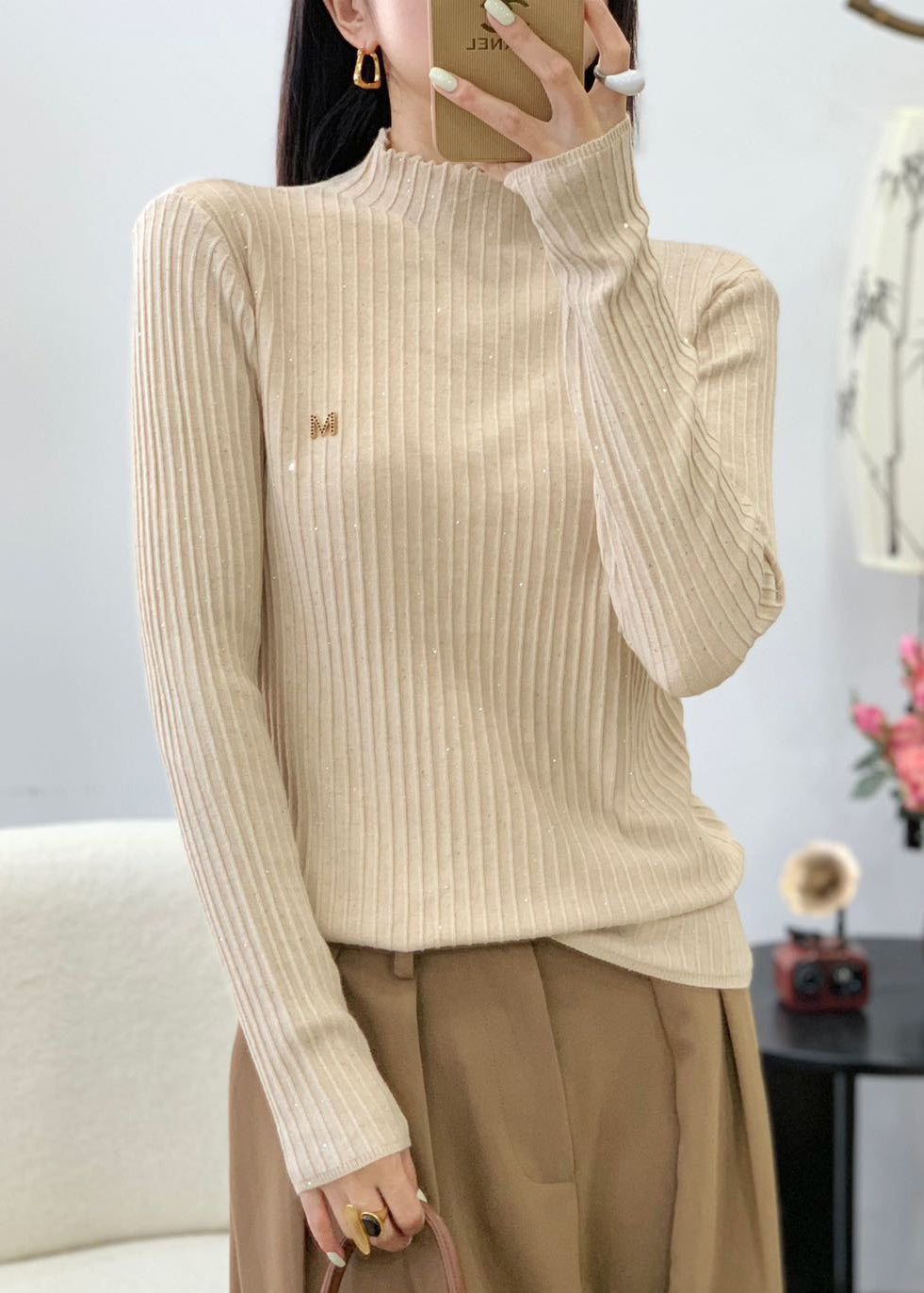 Vintage Inspired Sweater with a Contemporary Edge