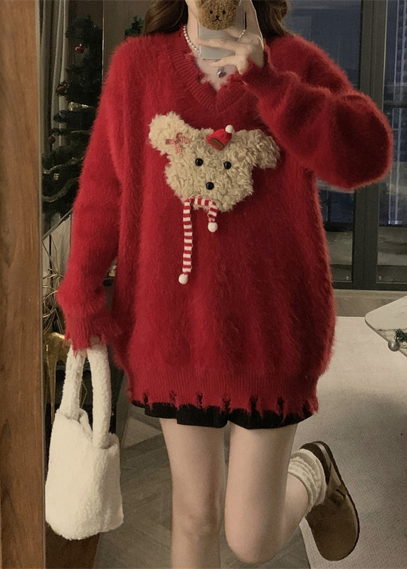 Vintage Inspired Sweater with a Contemporary Edge