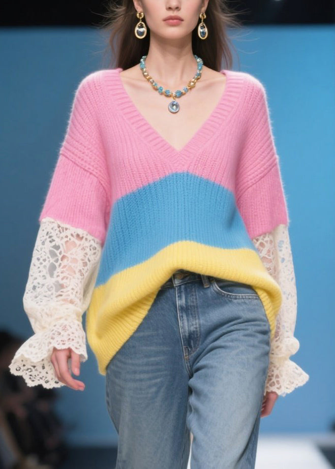 Vintage Inspired Pullover with a Contemporary Edge