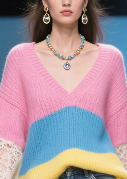 Vintage Inspired Pullover with a Contemporary Edge