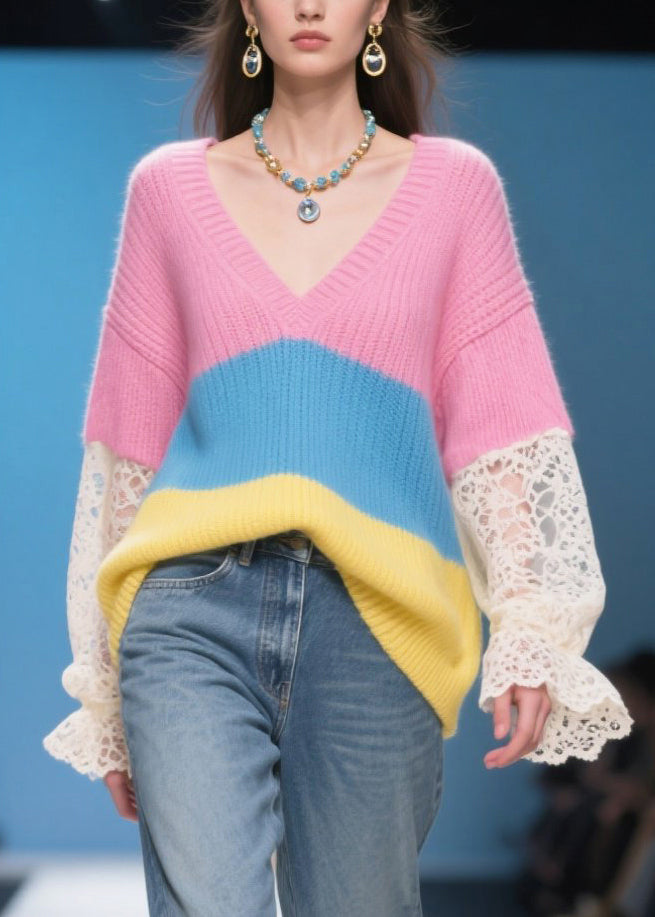 Vintage Inspired Pullover with a Contemporary Edge