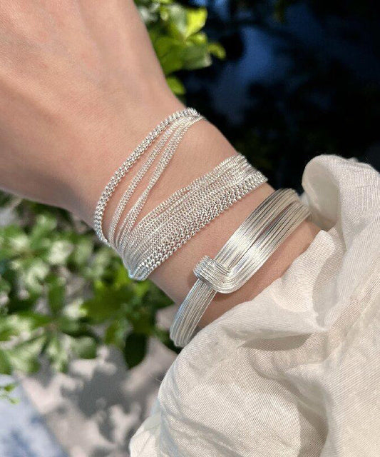 Delicate Artisan Silver Set