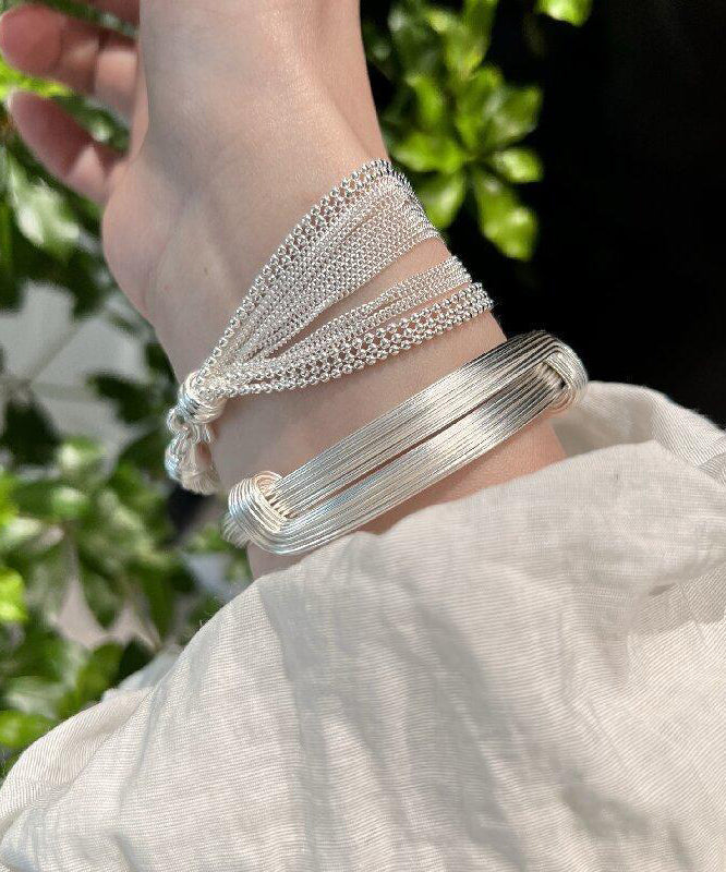 Delicate Artisan Silver Set