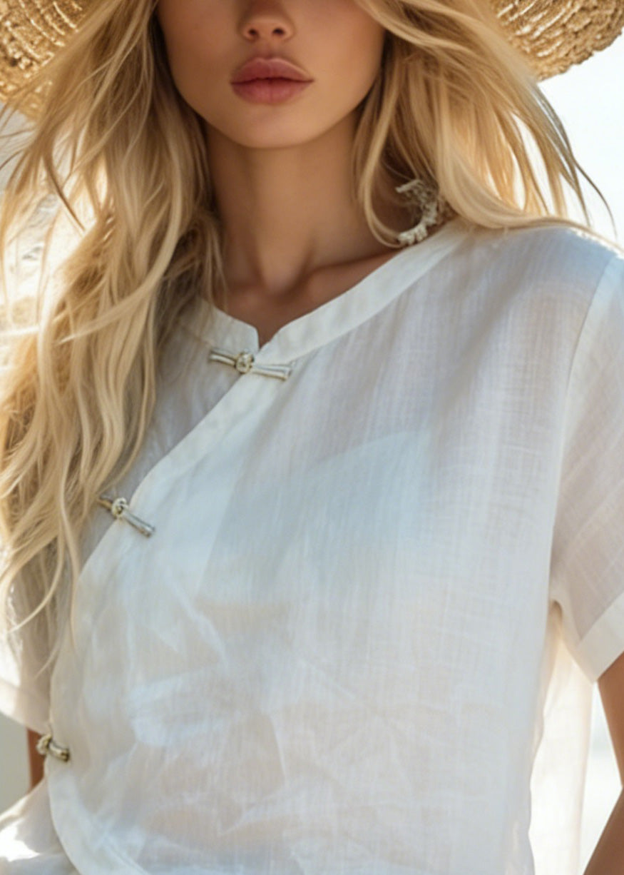 A Vintage Style Top with Delicate Timeless Details