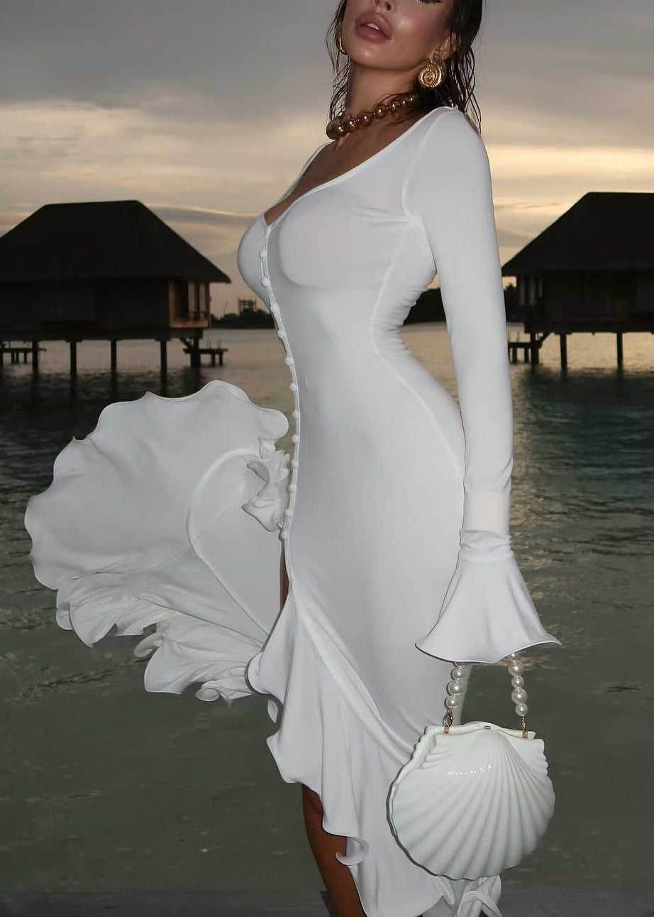 A Vintage Style Dress with Delicate Timeless Details