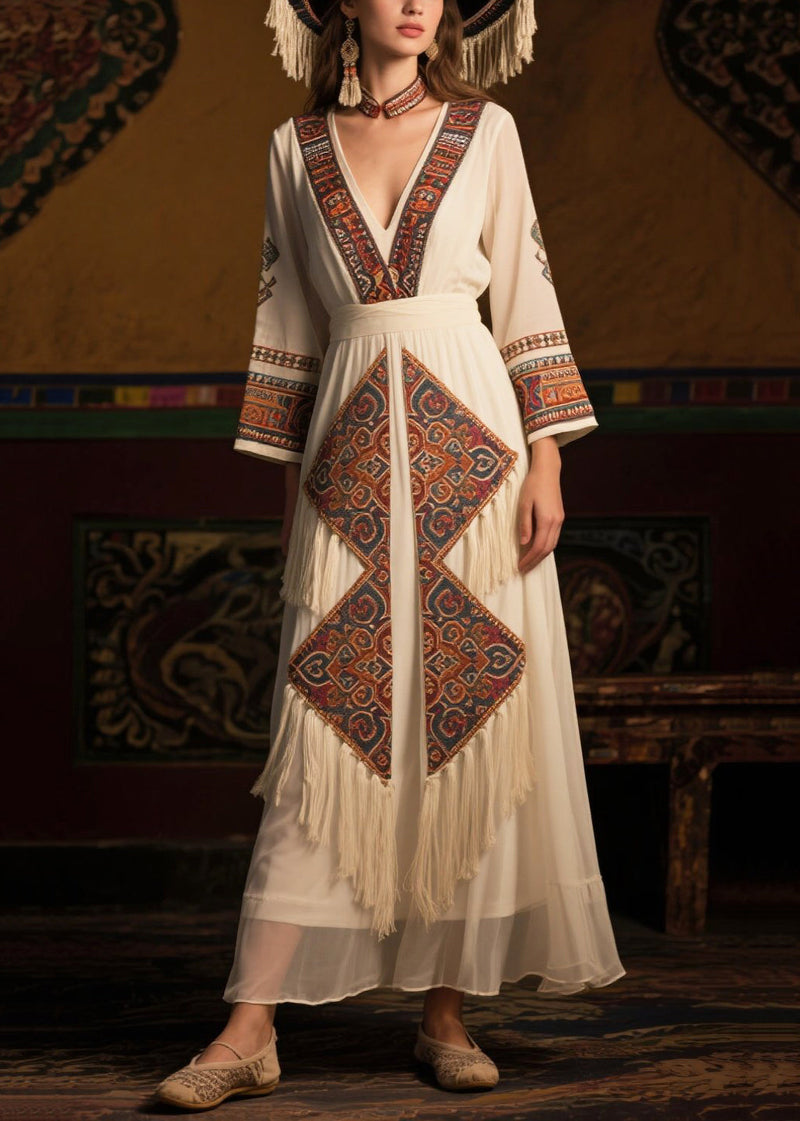 A Vintage Style Dress with Delicate Timeless Details