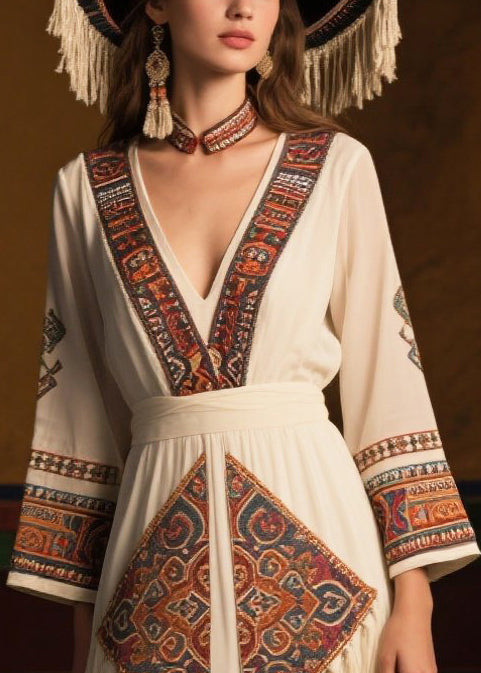 A Vintage Style Dress with Delicate Timeless Details